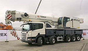 Новая модификация 100 тонного крана от Terex