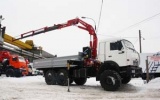 Чайка-Сервис выпустила КАМАЗ-43118 с гидроманипулятором